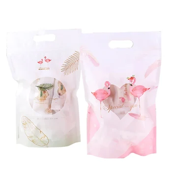 10PCS Cute Flamingo Pattern Candy Self Adhesive Bag Thick Cookie Nougat Ziplock Plastic Bag Wedding Party Packaging Gift Bag
10PCS Cute Flamingo Pattern Candy Self Adhesive Bag Thick Cookie Nougat Ziplock Plastic Bag Wedding Party Packaging Gift Bag