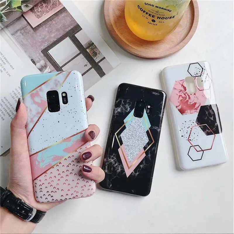 Ourpho For Samsung Galaxy S8 S8plus S9 Plus Case S7 Edge Geometric Marble Phone Case For Galaxy S7 edge Fashion Soft Cover
Ourpho For Samsung Galaxy S8 S8plus S9 Plus Case S7 Edge Geometric Marble Phone Case For Galaxy S7 edge Fashion Soft Cover