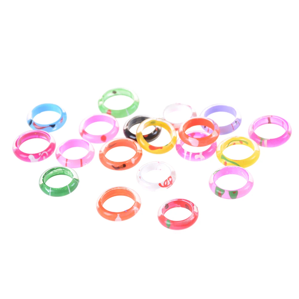 10pcs/set For Baby Kids Girl Acrylic/Resin Mix Painted Assorted Cartoon Rings Children's Christmas Gift
10pcs/set For Baby Kids Girl Acrylic/Resin Mix Painted Assorted Cartoon Rings Children's Christmas Gift