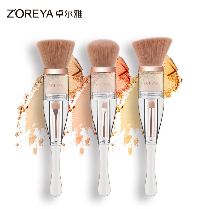 Three in one make-up brush Multifunctional Combination Portable Blush Eye shadow Eyebrow brush Professional cosmetic tools 1pcs
Three in one make-up brush Multifunctional Combination Portable Blush Eye shadow Eyebrow brush Professional cosmetic tools 1pcs