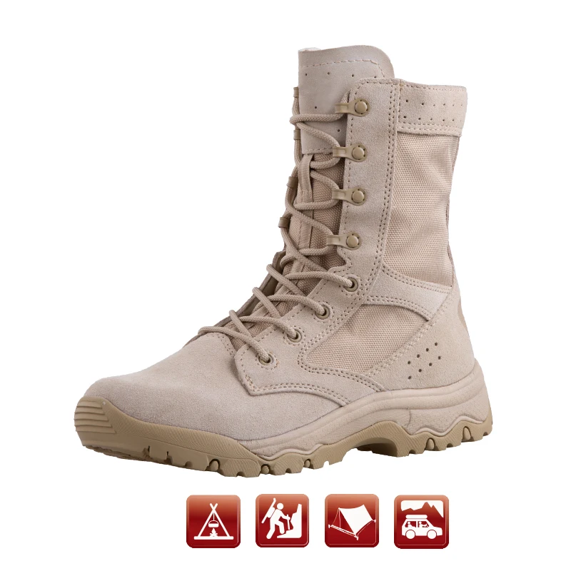 Combat military boots tactical outdoor non-slip waterproof light weight combat boots for men
Combat military boots tactical outdoor non-slip waterproof light weight combat boots for men