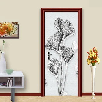 Modern Creative Abstract White Flowers Door Mural PVC Waterproof Self-adhesive Bathroom Living Room Door Sticker Home Decoration
Modern Creative Abstract White Flowers Door Mural PVC Waterproof Self-adhesive Bathroom Living Room Door Sticker Home Decoration