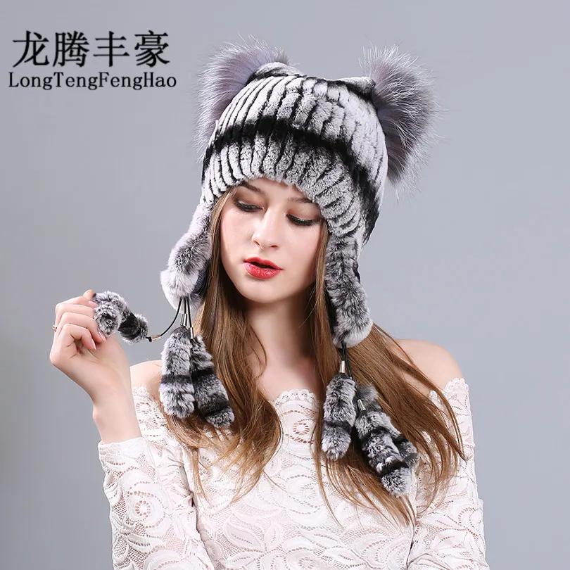 Russian hat cap women Rabbit fur hats women cap warm 2017 winter 100% Natural fur beanies Knitted Casual Genuine fur caps female
Russian hat cap women Rabbit fur hats women cap warm 2017 winter 100% Natural fur beanies Knitted Casual Genuine fur caps female
