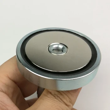 120Kg as Gift N52 Neodymium Strong Magnet Ring Salvage Magnet Sea Fishing Equipments Holder Pulling Mounting Pot with 15m Rope
120Kg as Gift N52 Neodymium Strong Magnet Ring Salvage Magnet Sea Fishing Equipments Holder Pulling Mounting Pot with 15m Rope