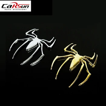 Unversal Fashion 3D Spiderman Car Sticker Metal Spider Man Auto DIY Sticker Car Styling ZX170
Unversal Fashion 3D Spiderman Car Sticker Metal Spider Man Auto DIY Sticker Car Styling ZX170