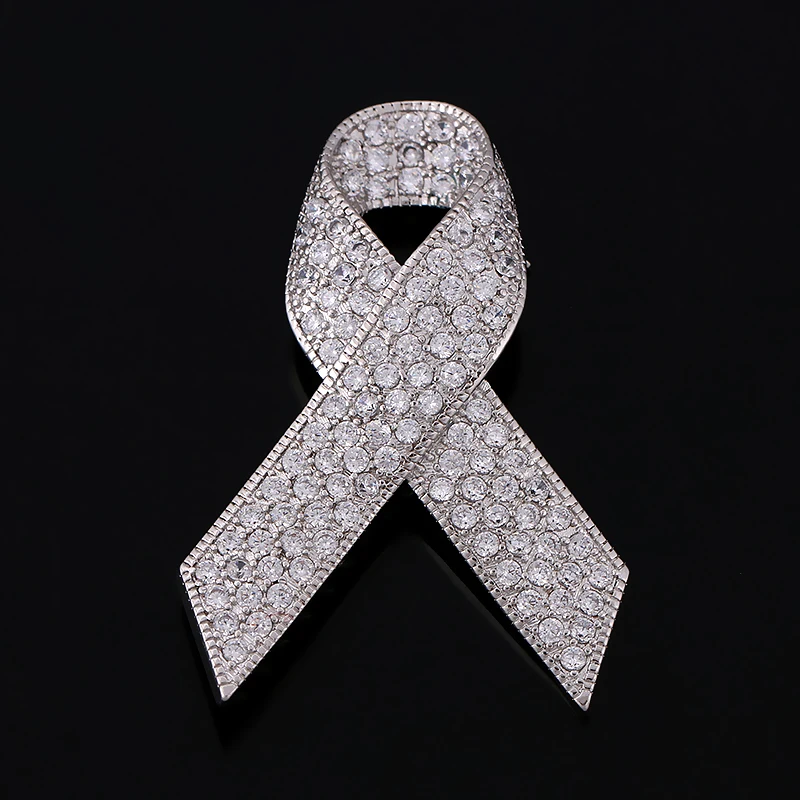 baiduqiandu Brand Cubic Zirconia Crystal Peace Ribbon Copper Brooch Pins in White Gold or Rose Gold Color Plated
baiduqiandu Brand Cubic Zirconia Crystal Peace Ribbon Copper Brooch Pins in White Gold or Rose Gold Color Plated
