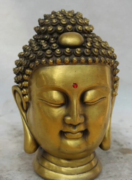 JP S0524 8" Tibet Tibetan Buddhism Copper Shakyamuni Amitabha Buddha Head Bust Statue Discount 35%
JP S0524 8" Tibet Tibetan Buddhism Copper Shakyamuni Amitabha Buddha Head Bust Statue Discount 35%