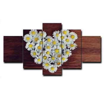 5 Panel Posters and Prints Wooden Board Romantic Love White Flower Canvas Paintings Wall Art Picture Bedroom Home Decor No Frame
5 Panel Posters and Prints Wooden Board Romantic Love White Flower Canvas Paintings Wall Art Picture Bedroom Home Decor No Frame