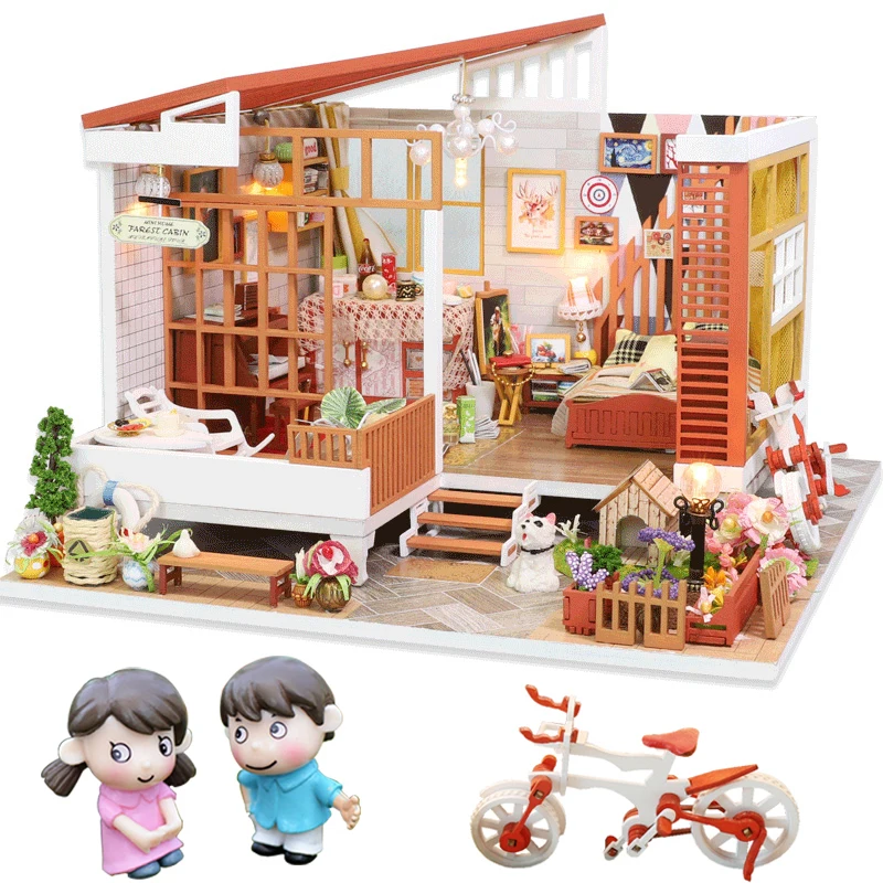 Cutebee Doll House Furniture Miniature Dollhouse DIY Miniature House Room Box Theatre Toys for Children stickers Dollhouse NJN4
Cutebee Doll House Furniture Miniature Dollhouse DIY Miniature House Room Box Theatre Toys for Children stickers Dollhouse NJN4
