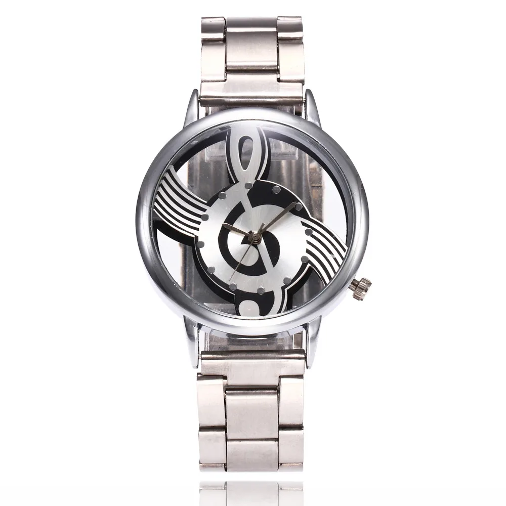 Fashion Hollow Music Note Notation Watch Stainless Steel Quartz Wristwatch For Men Women Silver Mesh Watches Dropshipping P30
Fashion Hollow Music Note Notation Watch Stainless Steel Quartz Wristwatch For Men Women Silver Mesh Watches Dropshipping P30