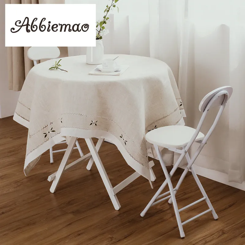 Abbiemao American Western Cotton And Linen Small Fresh Floral Embroidered Tablecloth Coffee Rectangular Table Cover Dustproof
Abbiemao American Western Cotton And Linen Small Fresh Floral Embroidered Tablecloth Coffee Rectangular Table Cover Dustproof