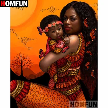 HOMFUN Full Square/Round Drill 5D DIY Diamond Painting "Mother child" 3D Diamond Embroidery Cross Stitch Home Decor A20270
HOMFUN Full Square/Round Drill 5D DIY Diamond Painting "Mother child" 3D Diamond Embroidery Cross Stitch Home Decor A20270