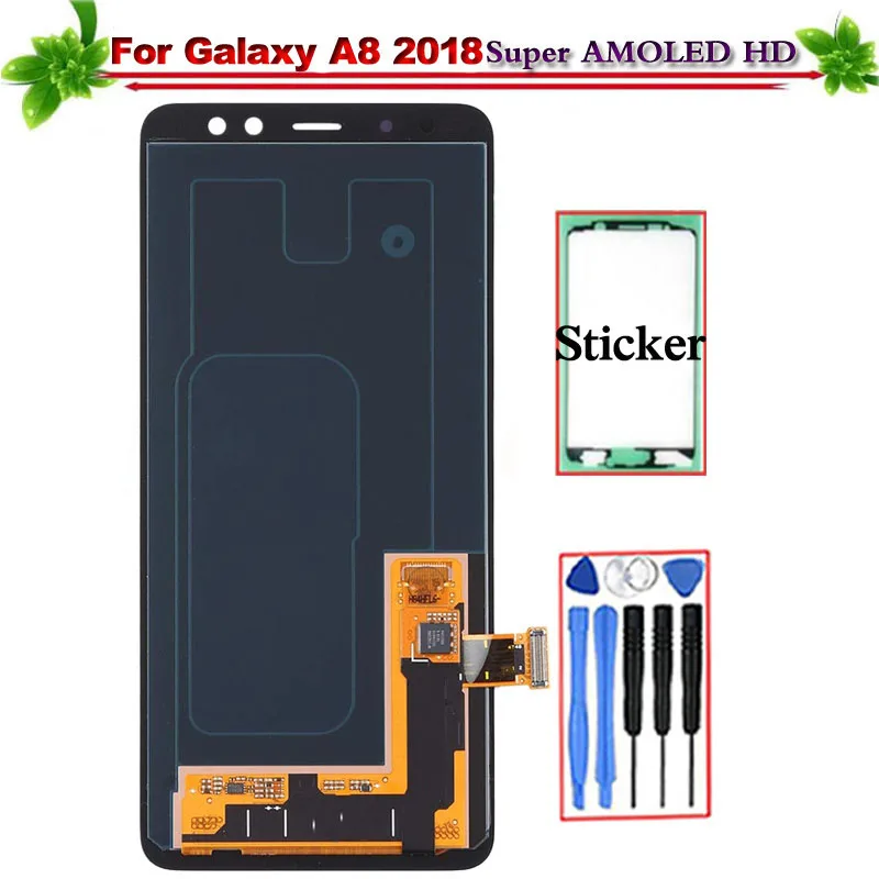 100% Tested for Samsung Galaxy A8 2018 A530 A530F A530DS A530N LCD Display Touch Screen Digitizer Assembly Replacement
100% Tested for Samsung Galaxy A8 2018 A530 A530F A530DS A530N LCD Display Touch Screen Digitizer Assembly Replacement