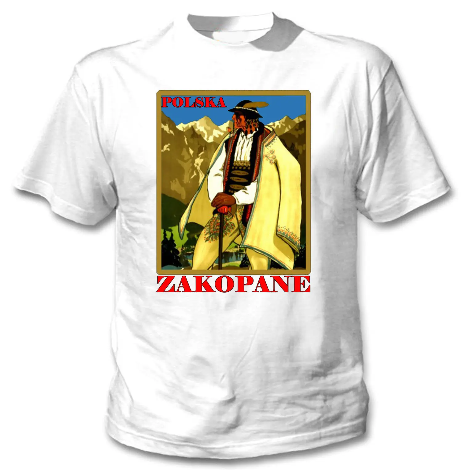 ZAKOPANE POLAND - NEW AMAZING GRAPHIC TSHIRT- S-M-L-XL-XXL Hot 2018 Summer Men'S T Shirt Fashion
ZAKOPANE POLAND - NEW AMAZING GRAPHIC TSHIRT- S-M-L-XL-XXL Hot 2018 Summer Men'S T Shirt Fashion