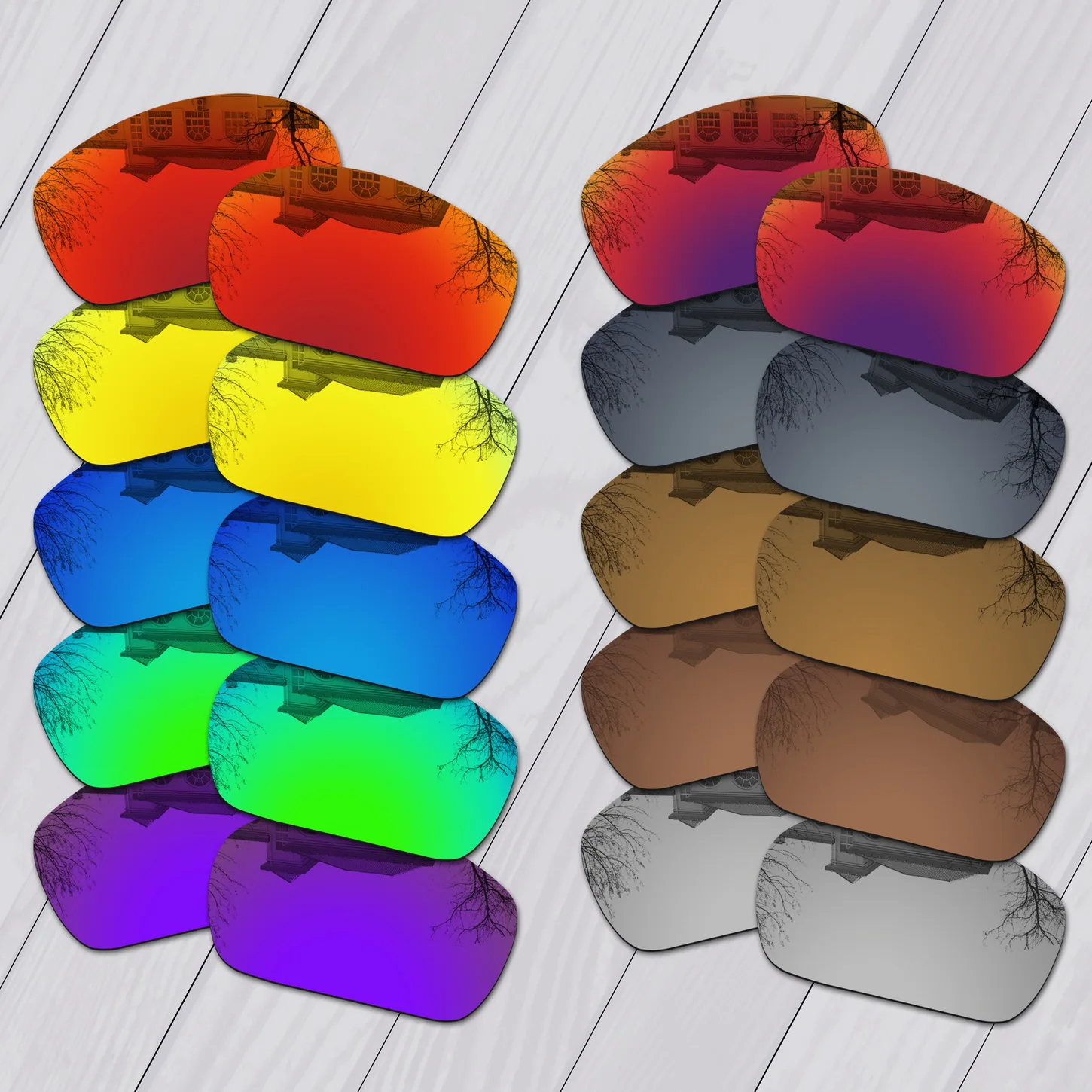 

E.O.S Polarized Enhanced Replacement Lenses for Oakley Jawbone Sunglasses - Multiple Choice