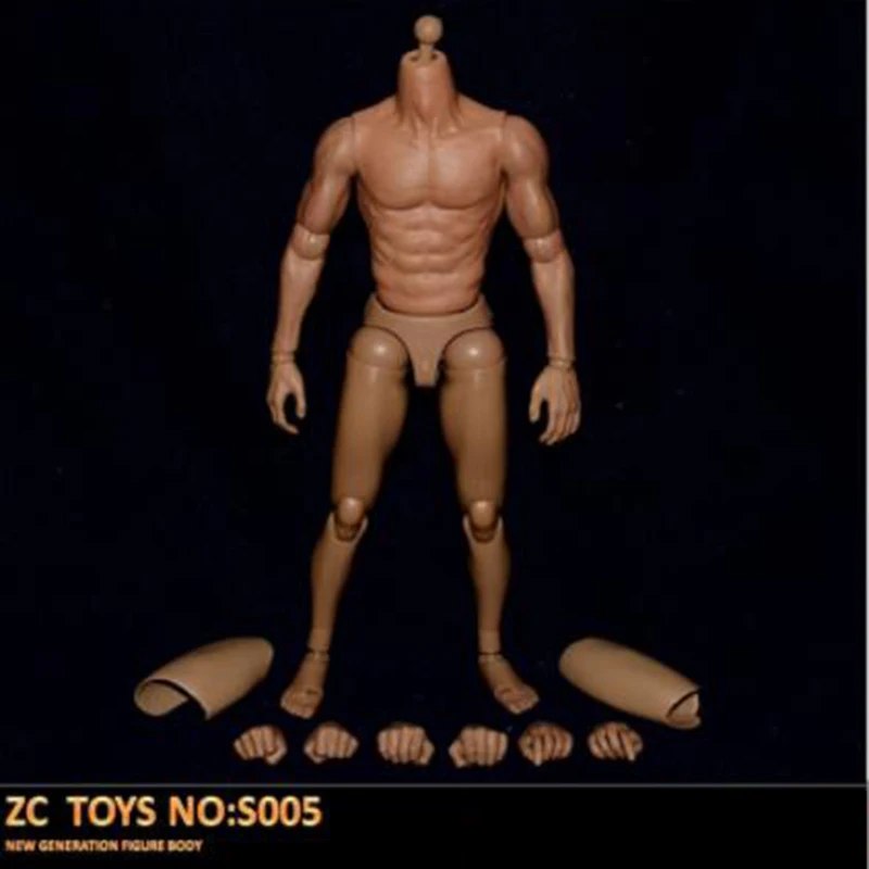 1/6 Scale S005 Male Man Boy Body Figure Military Chest Muscular Similar to TTM19 12" Soldiers Action Figure Head Toys
1/6 Scale S005 Male Man Boy Body Figure Military Chest Muscular Similar to TTM19 12" Soldiers Action Figure Head Toys