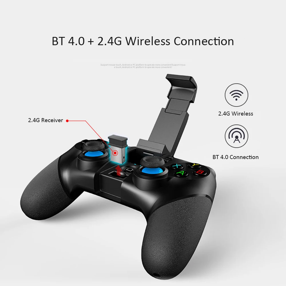 Ipega PG-9156 3 In 1 Wireless BT Gamepad/Joystick/Holder BT 4.0 + 2.4G Receiver Game Controller Smartphone Tablet Bracket Handle
Ipega PG-9156 3 In 1 Wireless BT Gamepad/Joystick/Holder BT 4.0 + 2.4G Receiver Game Controller Smartphone Tablet Bracket Handle