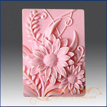 Sunflower Silicone Soap mold Handmade 3d silicone mould DIY Craft molds S090
Sunflower Silicone Soap mold Handmade 3d silicone mould DIY Craft molds S090