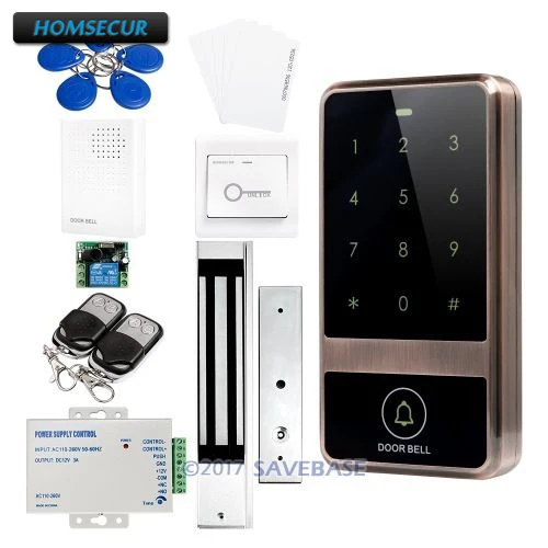 HOMSECUR Anti-Vandal Access Control System With RFID Reader +Waterproof Magnetic Lock
HOMSECUR Anti-Vandal Access Control System With RFID Reader +Waterproof Magnetic Lock