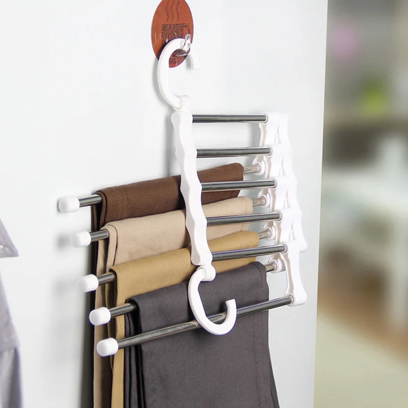 Wonderlife Multi-function Pants Hangers Telescopic Stainless Steel Hangable Anti-wrinkle Double Hook Cabinet For SortingClothing
Wonderlife Multi-function Pants Hangers Telescopic Stainless Steel Hangable Anti-wrinkle Double Hook Cabinet For SortingClothing