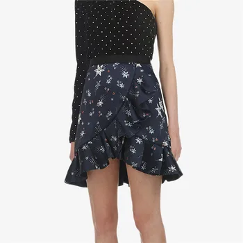Self Portrait Designer 2018 Spring Summer Irregular Star Printed Mermaid Skirts Womens High Waist Mini Chiffon Skirt Female
Self Portrait Designer 2018 Spring Summer Irregular Star Printed Mermaid Skirts Womens High Waist Mini Chiffon Skirt Female