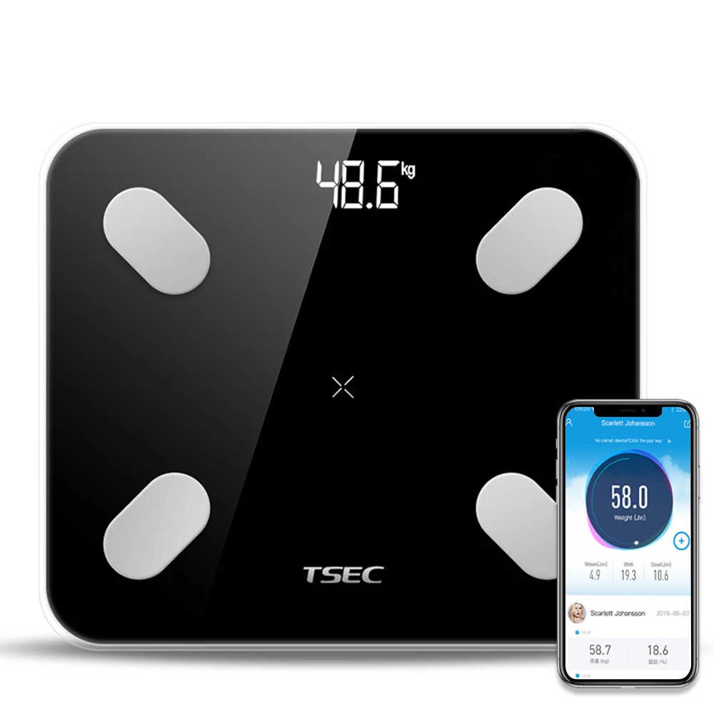 Body Fat Scale Floor Scientific Smart Electronic LCD Digital Weight Bathroom Balance Bluetooth APP Control Smart Weighing Scales
Body Fat Scale Floor Scientific Smart Electronic LCD Digital Weight Bathroom Balance Bluetooth APP Control Smart Weighing Scales