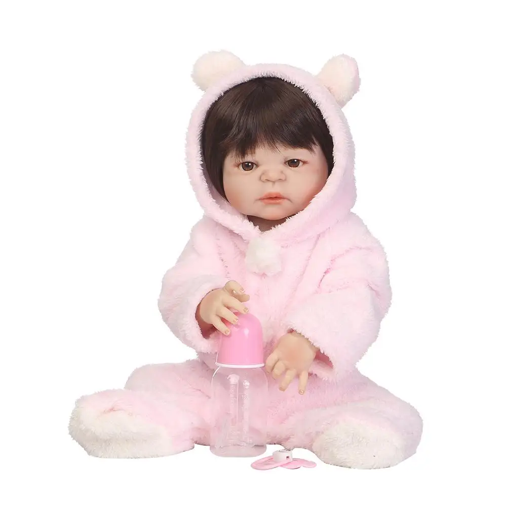 New 56cm Soft Child Kids Newborn Reborn Doll Simulation Baby Pretend Role Play Toy
New 56cm Soft Child Kids Newborn Reborn Doll Simulation Baby Pretend Role Play Toy