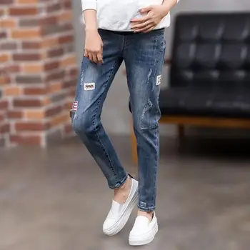 Spring autumn new Maternity jeans new embroidery elastic waist denim pants for Pregnant Women cotton for 100kg ws292
Spring autumn new Maternity jeans new embroidery elastic waist denim pants for Pregnant Women cotton for 100kg ws292