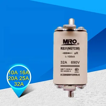 Fuse Rapid Fuse RS31 NGTC00 63A 100A 125A 160A 200A 50A 40A 80A 32A