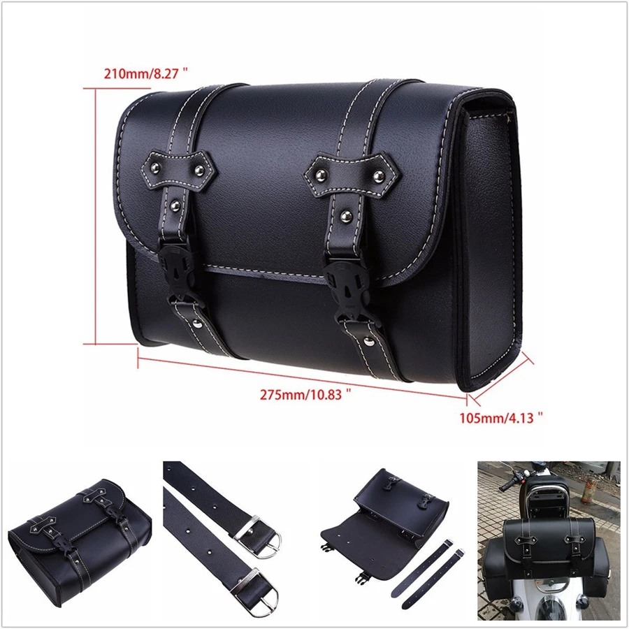 Free shipping 1pcs PU Leather Motocross Riding Saddle Luggage Side Back Tail Pouch Tool Bag Storage Bag Motorcycle Saddle Bag
Free shipping 1pcs PU Leather Motocross Riding Saddle Luggage Side Back Tail Pouch Tool Bag Storage Bag Motorcycle Saddle Bag
