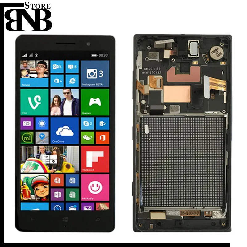 Original For Nokia Lumia 830 LCD Display with Touch Screen Digitizer Assembly free shipping
Original For Nokia Lumia 830 LCD Display with Touch Screen Digitizer Assembly free shipping
