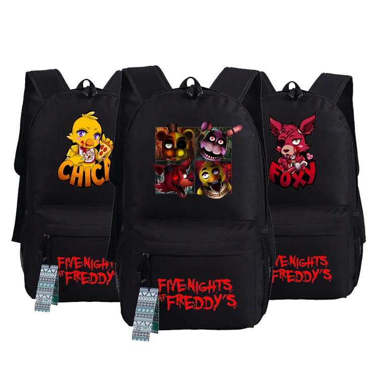 Anime Five Nights At Freddy backpack,school bag for students,children's school fnaf backpack boys and girls teenaager rucksack
Anime Five Nights At Freddy backpack,school bag for students,children's school fnaf backpack boys and girls teenaager rucksack
