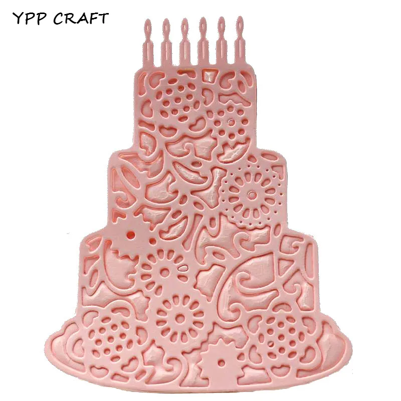 YPP CRAFT Birthday Cake Metal Cutting Dies Stencils for DIY Scrapbooking/photo album Decorative Embossing DIY Paper Cards
YPP CRAFT Birthday Cake Metal Cutting Dies Stencils for DIY Scrapbooking/photo album Decorative Embossing DIY Paper Cards