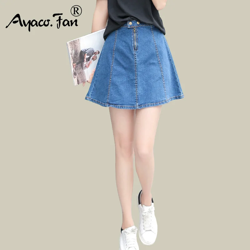 2019 Summer Mini Jeans Skirt for Women Student Girls High Waist Black Jupe Denim Skirts Female Saia Washed Faldas Casual Skirt
2019 Summer Mini Jeans Skirt for Women Student Girls High Waist Black Jupe Denim Skirts Female Saia Washed Faldas Casual Skirt