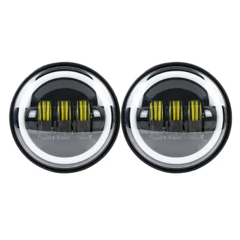 2pcs 4.5 inch Motorcycle Led Fog Light DRL Led Fog Angel Eyes 30W Round Waterproof 4 1/2 Auxiliary Passing Lamp
2pcs 4.5 inch Motorcycle Led Fog Light DRL Led Fog Angel Eyes 30W Round Waterproof 4 1/2 Auxiliary Passing Lamp