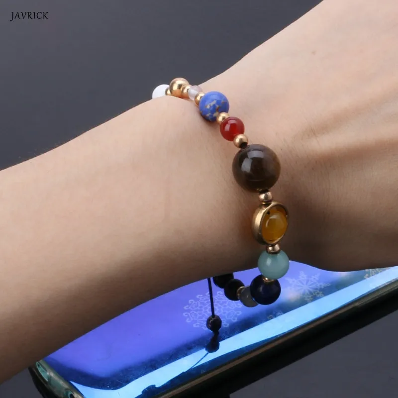 JAVRICK Solar System Bangles & Bracelets Universe Planets Natural Beads Guardian Star Bracelets Fashion Jewelry For Women or Men
JAVRICK Solar System Bangles & Bracelets Universe Planets Natural Beads Guardian Star Bracelets Fashion Jewelry For Women or Men