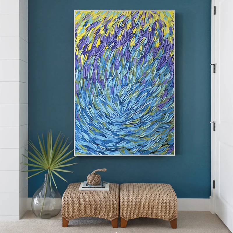 Abstract Fish Ocean Blue Canvas Painting Posters And Prints Decorative Wall Art Pictures For Living Room Entrance Aisle Studio
Abstract Fish Ocean Blue Canvas Painting Posters And Prints Decorative Wall Art Pictures For Living Room Entrance Aisle Studio