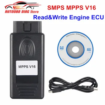 MPPS V16 Auto ECU Chip Tuning Tool SMPS MPPS 16 For EDC15 EDC16 EDC17 Inkl Checksum ECU Flasher Remap Cable
MPPS V16 Auto ECU Chip Tuning Tool SMPS MPPS 16 For EDC15 EDC16 EDC17 Inkl Checksum ECU Flasher Remap Cable