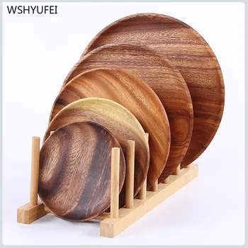 Direct acacia wood round solid wood tray Western steak fruit dried fruit snacks snack dish home bar restaurant free shipping
Direct acacia wood round solid wood tray Western steak fruit dried fruit snacks snack dish home bar restaurant free shipping