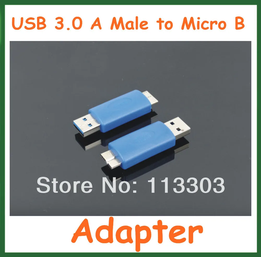 5pcs USB 3.0 A Male to Micro B Adapter USB3.0 AM to Micro B Connector Extender Converter
5pcs USB 3.0 A Male to Micro B Adapter USB3.0 AM to Micro B Connector Extender Converter