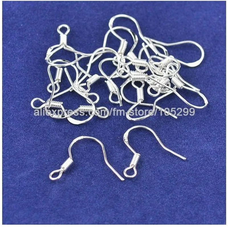 200PCS Making DIY Design jewelry findings silver hook earrings 15mm 925 Sterling Silver hooks earrings Silver
200PCS Making DIY Design jewelry findings silver hook earrings 15mm 925 Sterling Silver hooks earrings Silver
