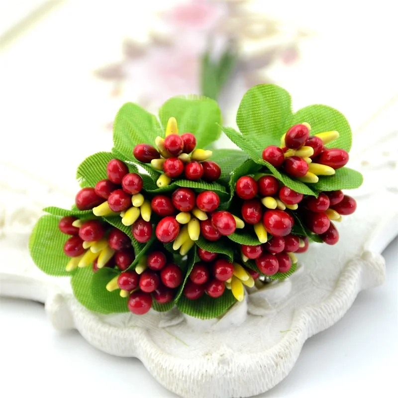 10pcs Mini Artificial Point Bud Berry Bacca Flower Bouquet Stamen For Wedding Decoration DIY Scrapbook Wreath Craft Fake Flower
10pcs Mini Artificial Point Bud Berry Bacca Flower Bouquet Stamen For Wedding Decoration DIY Scrapbook Wreath Craft Fake Flower