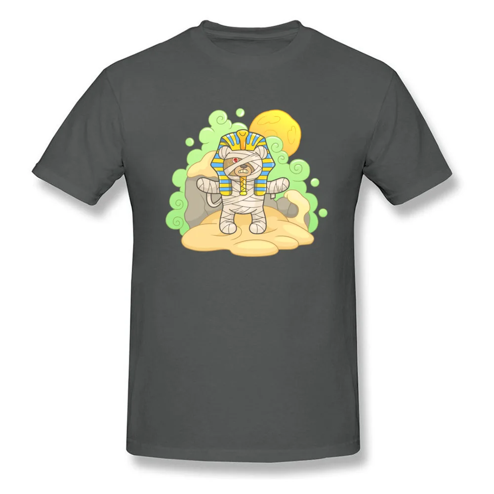 Mummy teddy bear Normal Summer Fall 100% Cotton O-Neck Men Tops Shirt Funny Tops Tees Graphic Short Sleeve Tshirts Mummy teddy bear carbon