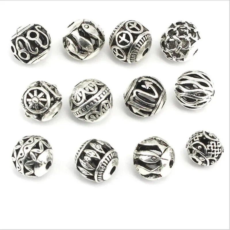 10pcs 2mm Hole Antique Silver Loose Spacer Beads for Jewelry Making Bracelet DIY Handmade erles pour la fabrication de bijoux
10pcs 2mm Hole Antique Silver Loose Spacer Beads for Jewelry Making Bracelet DIY Handmade erles pour la fabrication de bijoux