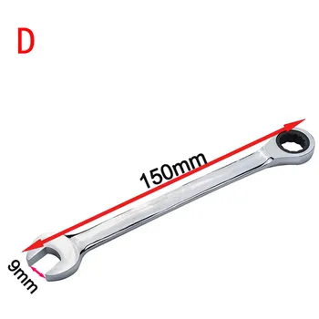 9mm Nut Spanners Ratcheting Combination Hand Tool Wrench Kit Repairing Durable and practical Car Cockpit Care repair tool
9mm Nut Spanners Ratcheting Combination Hand Tool Wrench Kit Repairing Durable and practical Car Cockpit Care repair tool
