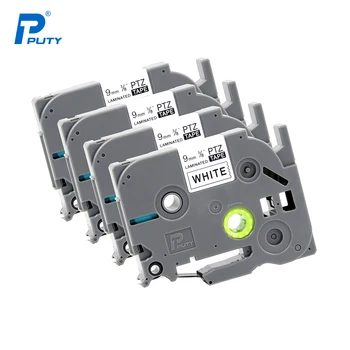 4PCS 9mm*8m TZe-221 TZ tape Black on White Compatible for Brother label printer
4PCS 9mm*8m TZe-221 TZ tape Black on White Compatible for Brother label printer