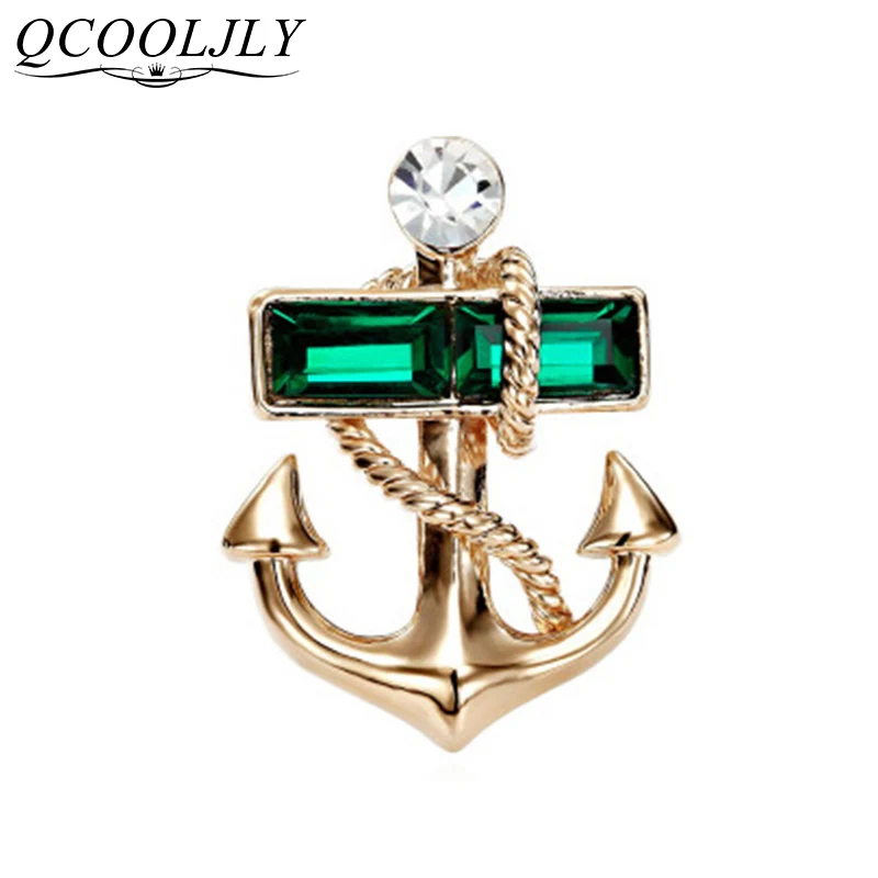 QCOOLJLY Man Anchor Brooch Lapel Pins For Men Pirates Metal Broche Fashion Jewelry Alloy Suit Shirt Collar Clips For Women
QCOOLJLY Man Anchor Brooch Lapel Pins For Men Pirates Metal Broche Fashion Jewelry Alloy Suit Shirt Collar Clips For Women