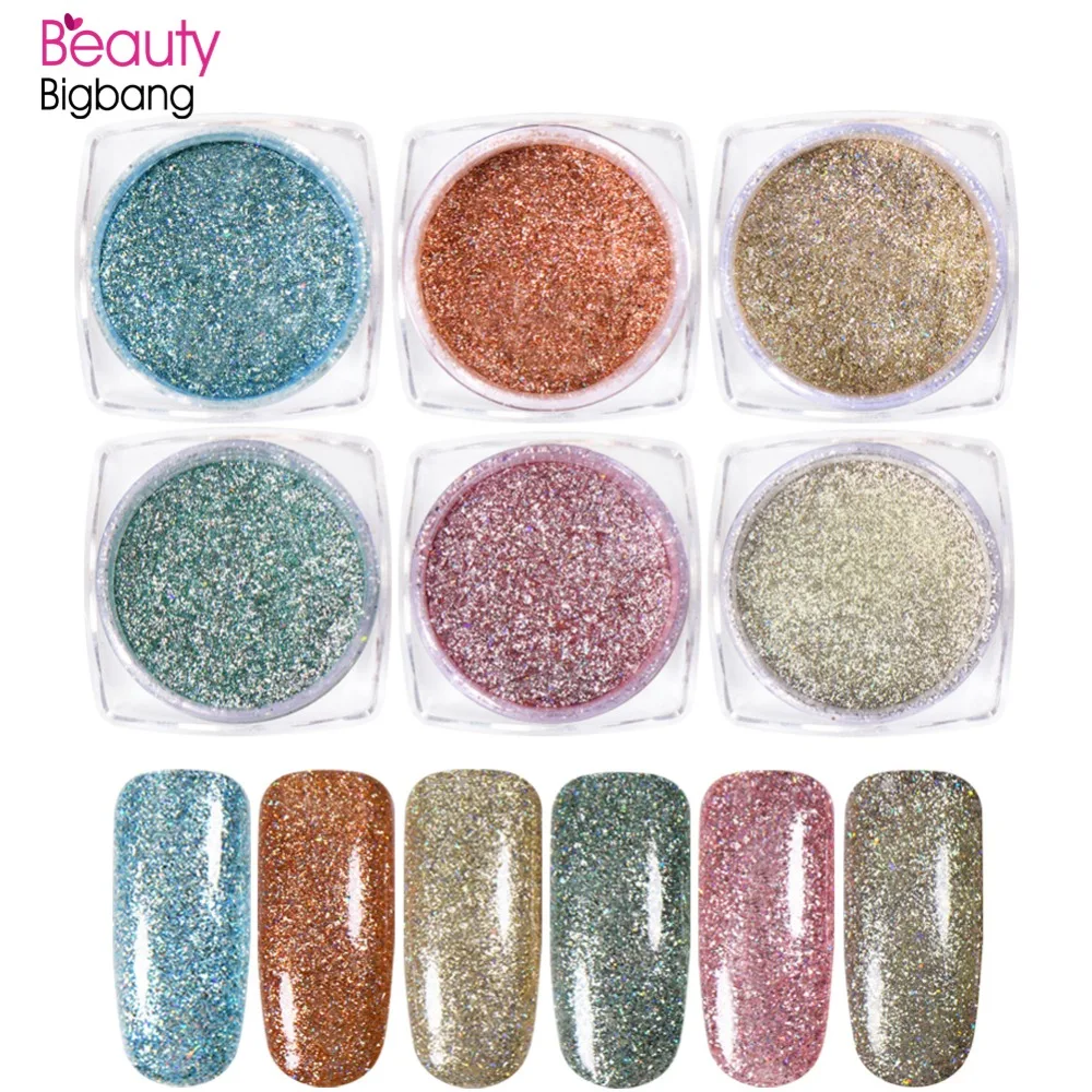 BEAUTYBIGBANG Nail Art Mirror powder Sequins Glitters dipping Chrome Pigment Manicure Nail Art Decoration pigment powder
BEAUTYBIGBANG Nail Art Mirror powder Sequins Glitters dipping Chrome Pigment Manicure Nail Art Decoration pigment powder