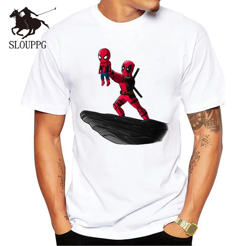 SLOUPPG New 2019 T Shirts Men Deadpool Printed T-shirt Round Neck Top Tees Man Casual Short Sleeve Summer Clothing
SLOUPPG New 2019 T Shirts Men Deadpool Printed T-shirt Round Neck Top Tees Man Casual Short Sleeve Summer Clothing