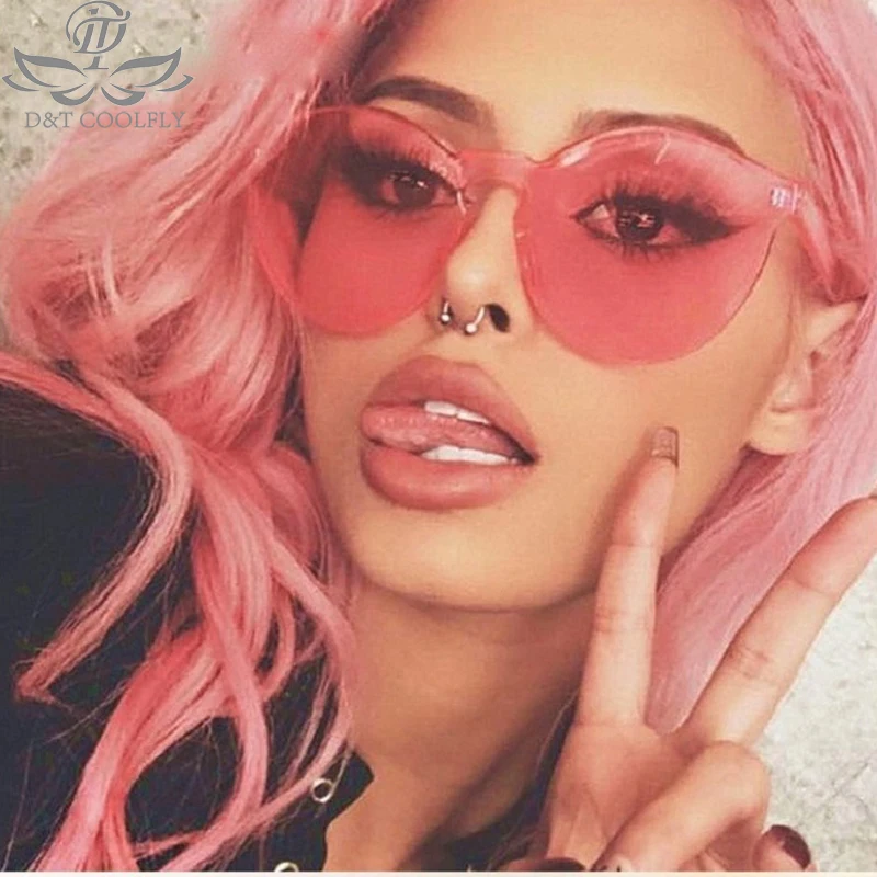2020 One-Piece Design Clear Women Sunglasses Transparent Jelly Color Rimless Sun Glasses Womens Summer Fashion Sun Glasses UV400
2020 One-Piece Design Clear Women Sunglasses Transparent Jelly Color Rimless Sun Glasses Womens Summer Fashion Sun Glasses UV400